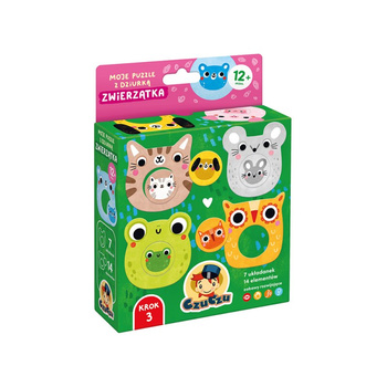 Moje puzzle z dziurką Zwierzątka CzuCzu