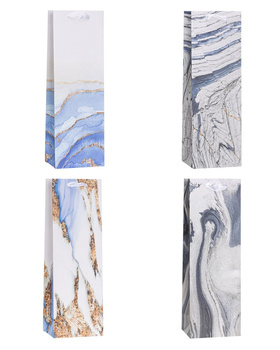 Torebki prezentowe Lux TBG-24017-BB 12 sztuk