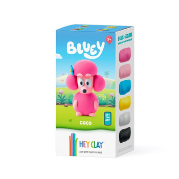Hey Clay - Figurka Bluey Coco + akcesoriami 5pak TM Toys