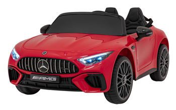 Auto Na Akumulator Pojazd Mercedes Benz AMG SL63 Czerwony