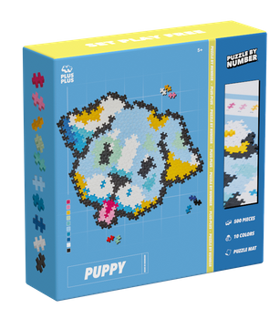 Klocki Konstrukcyjne 3D Zestaw Puzzle PLUS-PLUS NUMBER PIES 500e Prezent