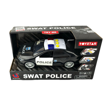 Samochód Policyjny Dla Dzieci Światła Dźwięki Auto Prezent Policja