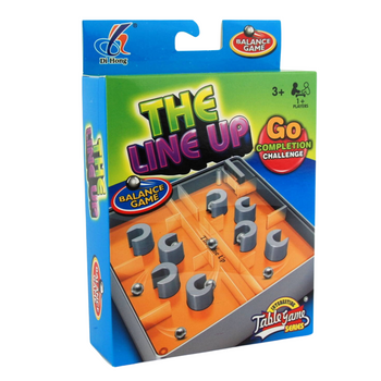 Gra zręcznościowa labirynt łamigłówka edukacyjna w pudełku dla dzieci