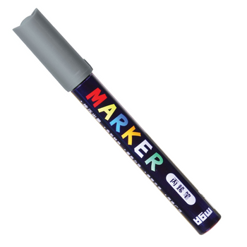 Marker akrylowy 1-2 mm szary MG