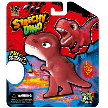 Gniotek dinozaur rozciągliwy 4 wzory sensoryczny antystresowy zabawka