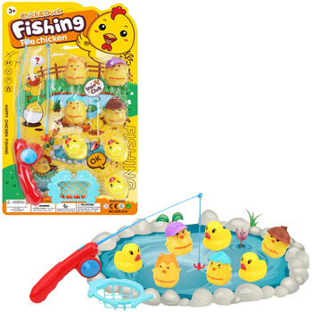 WĘDKA Z KACZKAMI NA MAGNES ŁOWIENIE KACZUSZEK DO KĄPIELI WODY WANNY