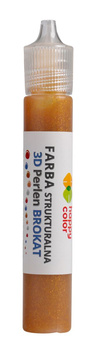 Farba 3D 32ml brokat złoty