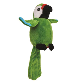 Magnes papuga ara zielony 11cm Beppe