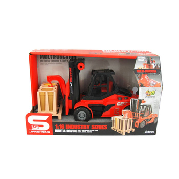 Wózek Widłowy Zabawka Dla Dzieci Z Światłem Dźwiękiem Interaktywna Frajda