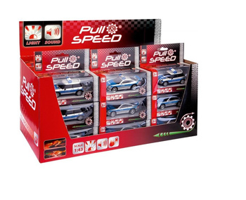 Carrera Pull&Speed Sound & Light Police różne r. Carrera