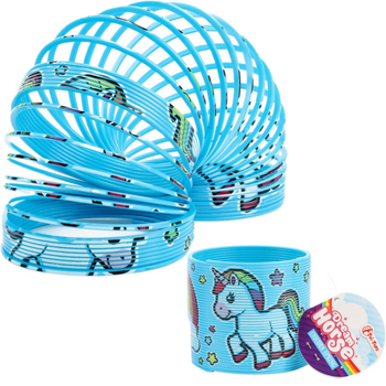 SPRĘŻYNA SPRĘŻYNKA JEDNOROŻEC KOLOROWA MAGIC SPRING ZABAWKA PREZENT