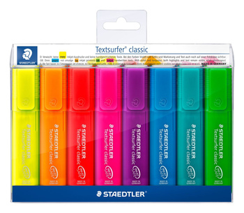 Zakreślacz Textsurfer classic 8 kol neon Staedtler