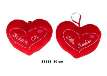 Poduszka Serce 30cm MIX Sun-Day