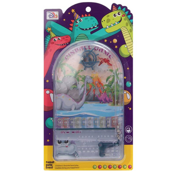 Gra zręcznościowa flipper bilardzik dinozaur dla dzieci rozwija koordynację