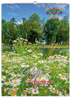 Kalendarz 2026 Polskie pejzaże ścienny KS A4 V1