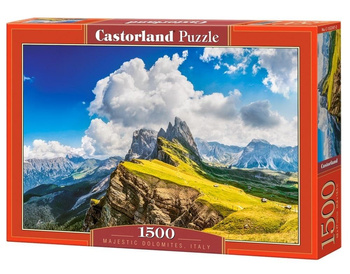 Puzzle 1500 Majestic Dolomites, Italy CASTOR Castorland