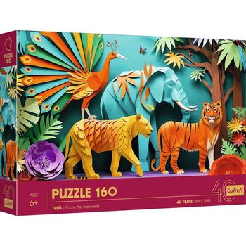 Puzzle 3D 160 40-lecie Trefl Dżungla 40051