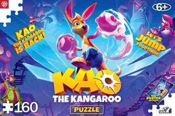 Puzzle 160 Kids Kao the Kangaroo Kao is back
