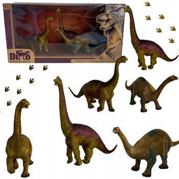 Zestaw Dinozaurów Figurki Dinozaury Zabawka Dla Dzieci Prezent