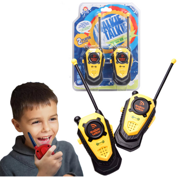 WALKIE TALKIE DLA DZIECI KRÓTKOFALÓWKA ŁOKI TOKI ZESTAW 2 SZT DUŻY ZASIĘG