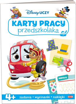 Disney uczy Karty pracy przedszkolaka 4-latki mix UKP-9301