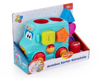 Autobus sorter kształtów Dumel