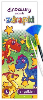 Dinozaury. Zadania & zdrapki