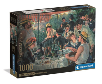 Puzzle 1000 Compact Museum Renoir Luncheon of the Boating Party 37063