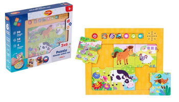 Puzzle dźwięki wokół nas - Wieś Dumel