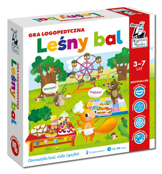 Gra Leśny bal logopedyczna Kapitan Nauka