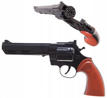 PISTOLET NA KAPISZONY SPŁONKĘ ZABAWKA REWOLWER PREZENT DLA DZIECKA