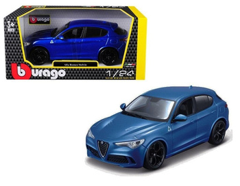 Alfa Romeo Stelvio Blue 1:24 BBURAGO BBurago