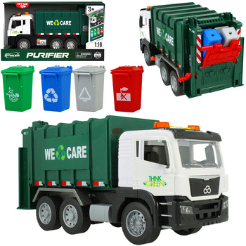 AUTO ŚMIECIARKA ZE ŚWIATŁEM I DŹWIĘKIEM