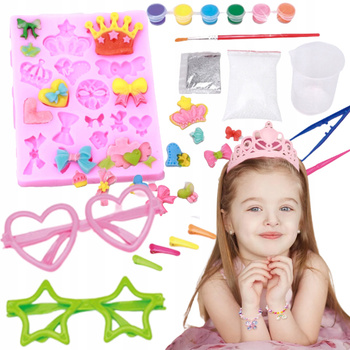 Zestaw Koralików Do Bransoletek Biżuteria Kreatywna Prezent Dla Dzieci