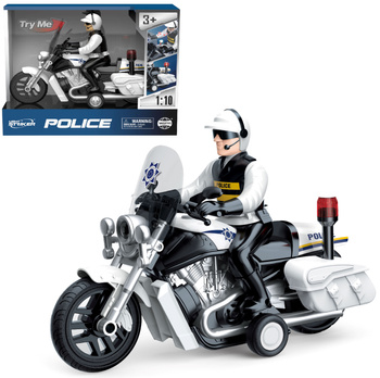 Motocykl Policja zabawka światło dźwięk interaktywna dla dzieci