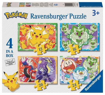 Puzzle 4w1 Pokemon Ravensburger