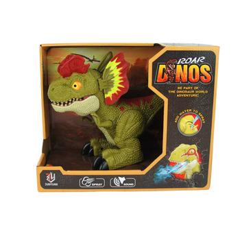 Dinozaur zabawka na baterie interaktywna figurka w pudełku dla dzieci