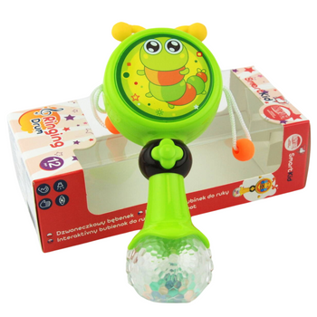 Grzechotka dla malucha edukacyjna zabawka sensoryczna dla niemowląt