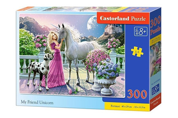 Puzzle 300 Mój przyjaciel Jednorożec CASTOR Castorland