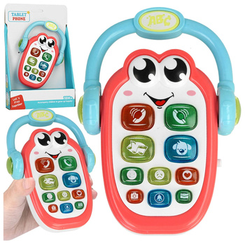 Telefon Muzyczny Edukacyjny Interaktywny Dla Dzieci Dźwięk Światło Prezent