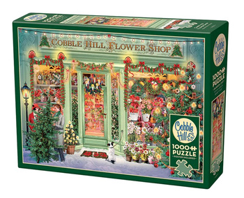 Puzzle 1000 Kwiaciarnia w świątecznym wystroju 113021