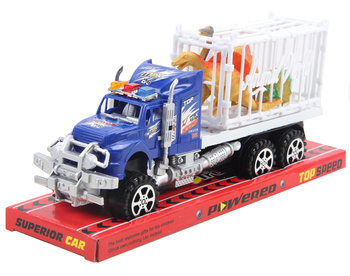 Auto ciężarowe z dinozaurami zabawka edukacyjna dla dzieci kreatywna