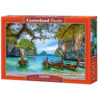 Puzzle 1500 Piękna zatoka w Tajlandii CASTOR Castorland