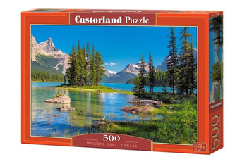 Puzzle 500 Maligne Lake, Canada CASTOR Castorland