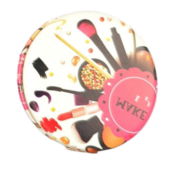 MAŁE LUSTERKO KIESZONKOWE OKRĄGŁE KOSMETYCZNE DLA DZIEWCZYNKI DO TOREBKI