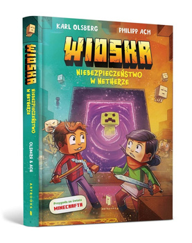 Niebezpieczeństwo w Netherze. MINECRAFT. Wioska. Tom 2