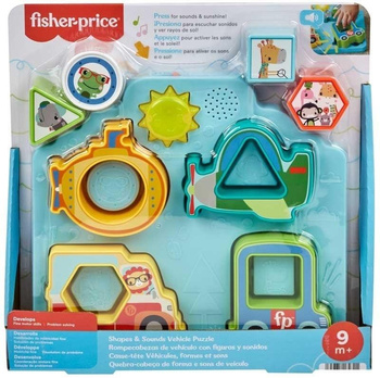 Fisher Price Układanka Pojazdy i kształty HRP31 Fisher- Price