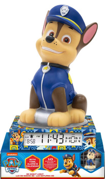 Lampka 3D z budzikiem Paw Patrol PW19972