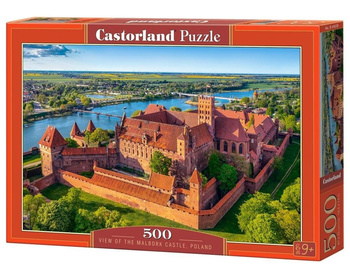 Puzzle 500 View of The Malbork Castle CASTOR Castorland