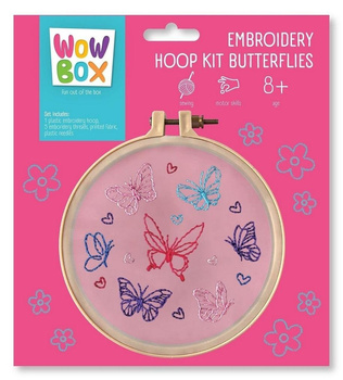 Wow Box. Zestaw do haftowania Motylki TM Toys